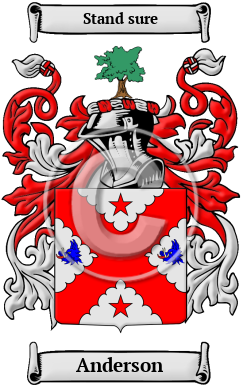 Anderson Family Crest/Coat of Arms