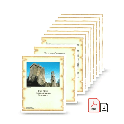 Coat of Arms and Extended History Download (PDF) - Letter Size